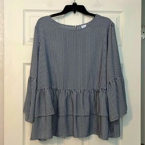 NWOT WOMEN’S PLUS SIZE PEPLUM TOP : SIZE 22